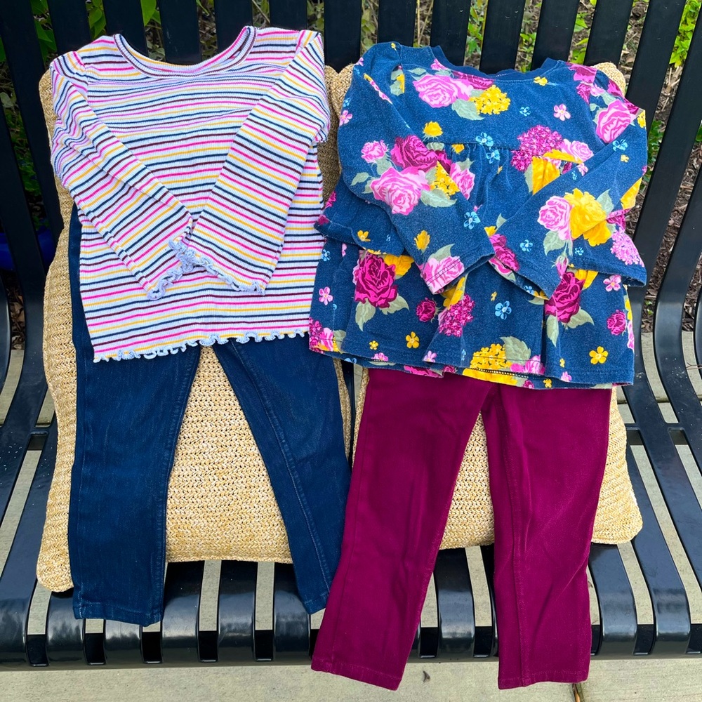 Garanimals 3T outfit lot. Perfect for fall and winter ❤️